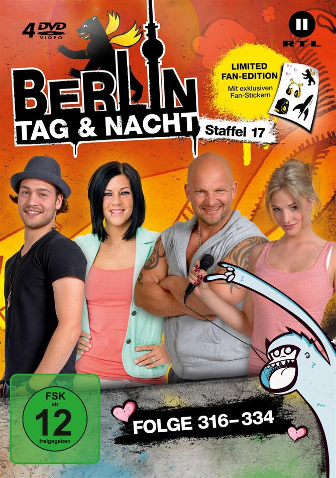 Berlin - Tag & Nacht - Staffel 17 Fan Edition, Limited Edition, 4 DVDs