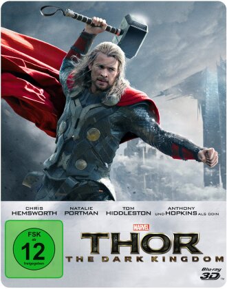 Thor 2 (2013) (Limited Edition, Steelbook, Blu-ray 3D + Blu-ray)