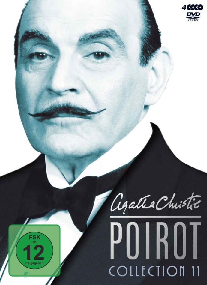 Agatha Christie - Poirot Collection 11 4 DVDs