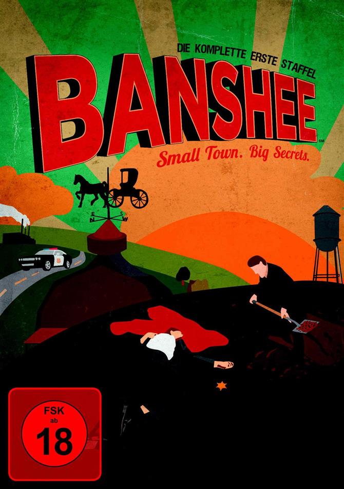 Banshee - Staffel 1 4 DVDs