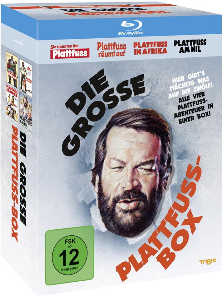 Die grosse Plattfuss-Box - Bud Spencer 4 Blu-rays