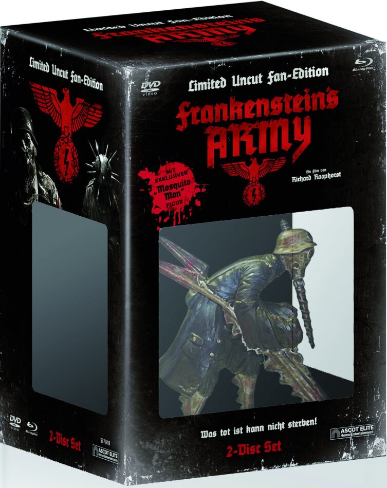 Frankenstein's Army (2013) Collectors Edition, mit Figur, Blu-ray + DVD