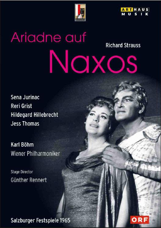 Wiener Philharmoniker, Karl Böhm & Hildegard Hillebrecht - Strauss - Ariadne auf Naxos Salzburger Festspiele, Arthaus Musik