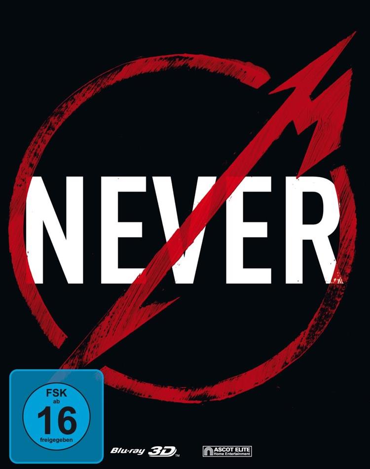 Metallica - Through The Never Steelbook, Blu-ray 3D + Blu-ray