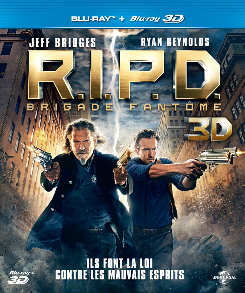 R.I.P.D. - Brigade fantôme (2013) Blu-ray 3D + Blu-ray