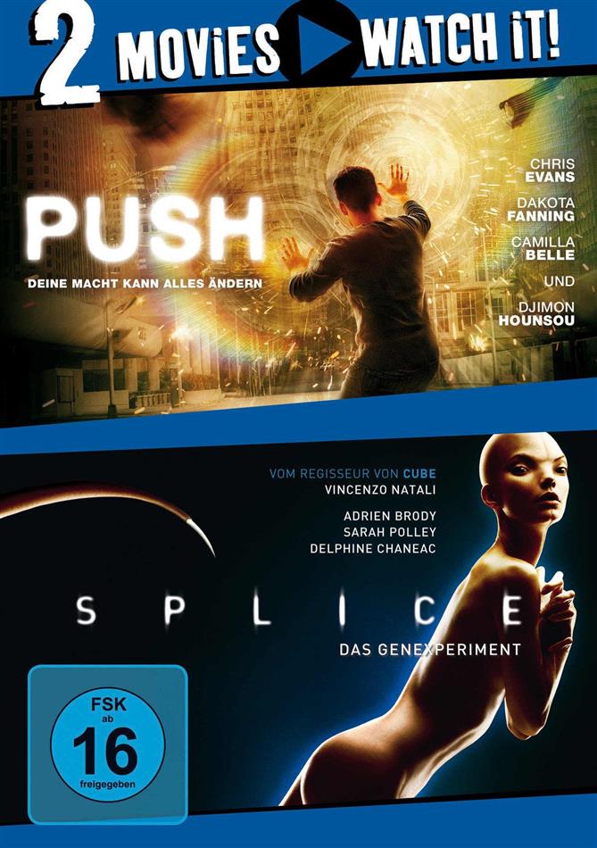Push (2009) / Splice (2009) 2 DVDs