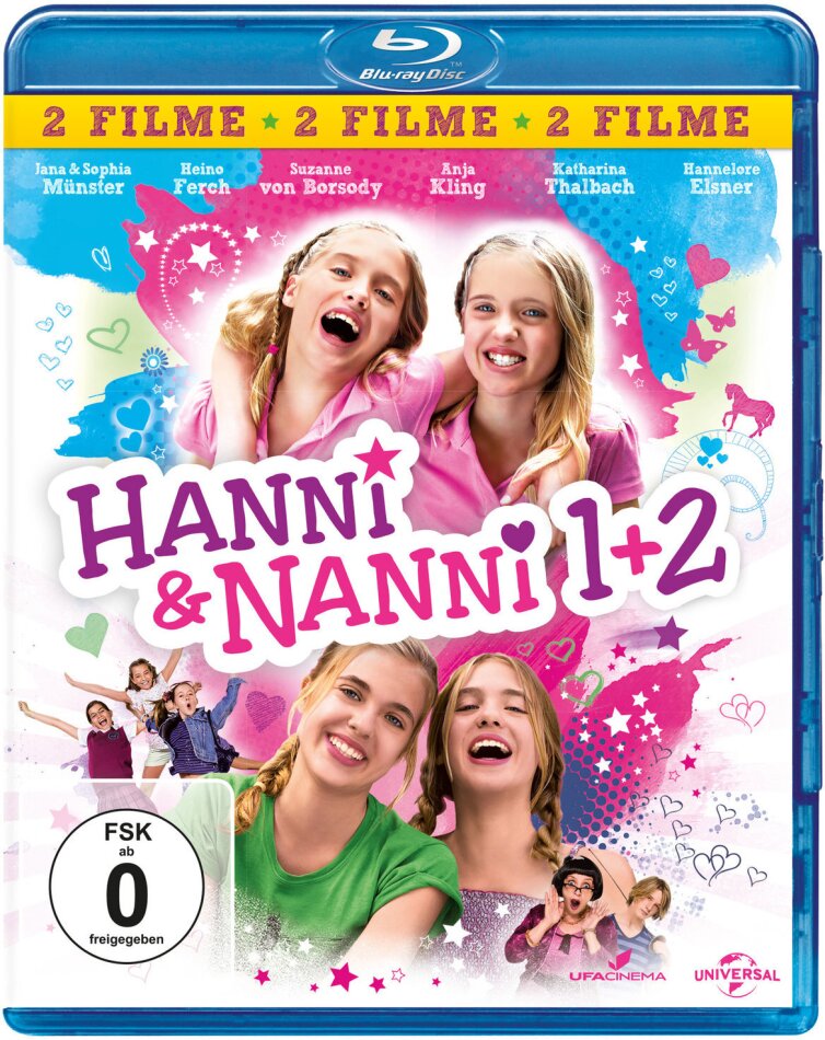 Hanni & Nanni 1 + 2 2 Blu-rays