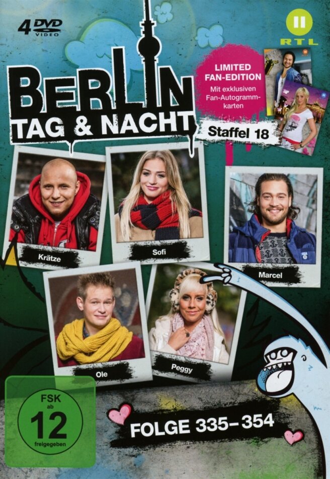 Berlin - Tag & Nacht - Staffel 18 Fan Edition, Limited Edition, 4 DVDs