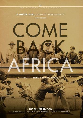 Come Back, Africa (1959) / Black Roots (1970) - The Films of Lionel Rogosin, Vol. 2 Deluxe Edition, 2 DVDs