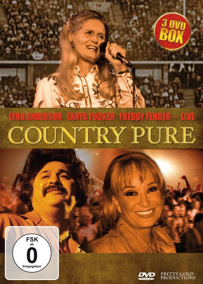 Various Artists - Country Pure Inofficial, 3 DVDs
