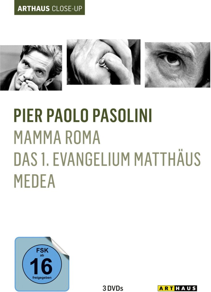 Pier Paolo Pasolini - Arthaus Close-Up 3 DVDs