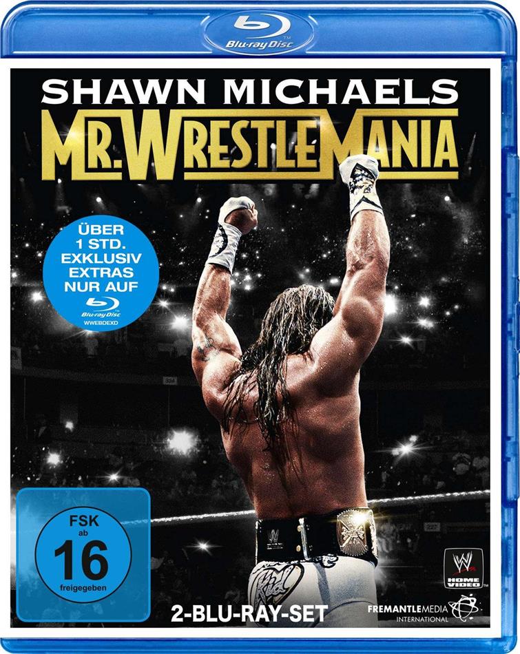 WWE: Shawn Michaels - Mr. Wrestlemania 2 Blu-rays + 4K Ultra HD