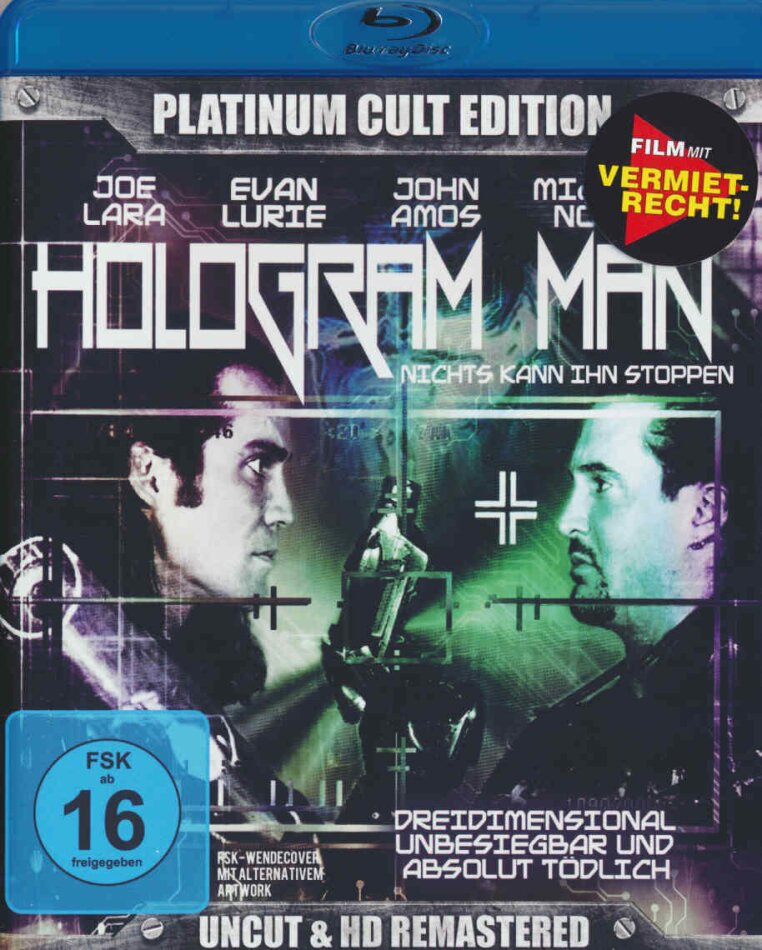 Hologram Man (1995) Platinum Cult Edition - Uncut