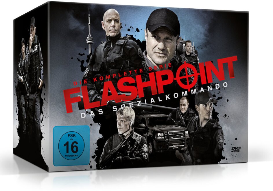 Flashpoint - Die komplette Serie 24 DVDs