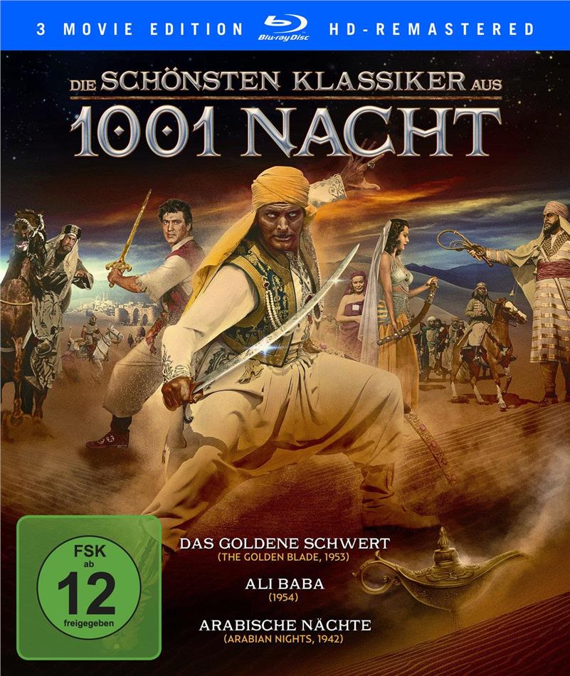 Die schönsten Klassiker aus 1001 Nacht 3 Blu-rays