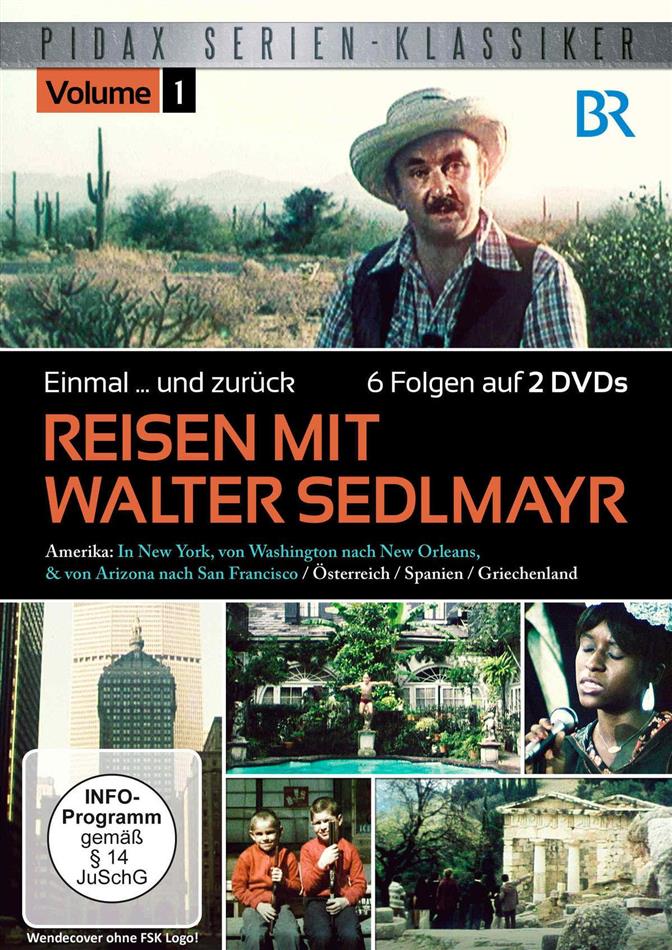 Reisen mit Walter Sedlmayr - Volume 1 - Einmal...und zurück 2 DVDs