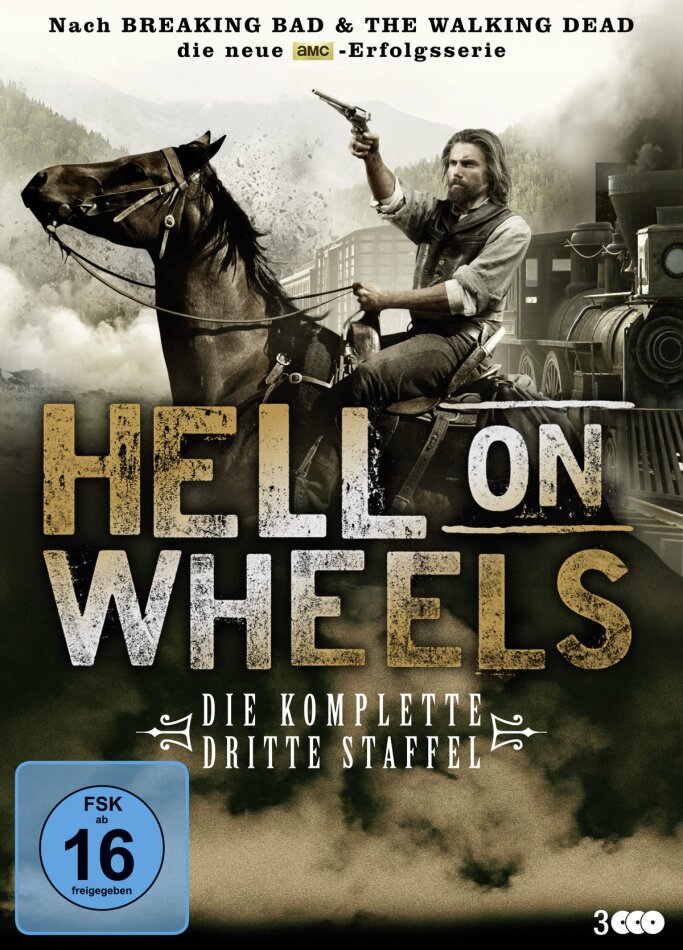 Hell on Wheels - Staffel 3 3 DVDs