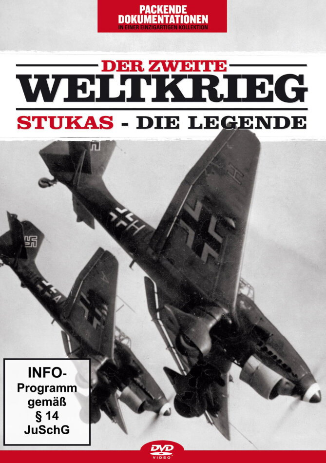 Der zweite Weltkrieg - Stukas - Eine Legende s/w