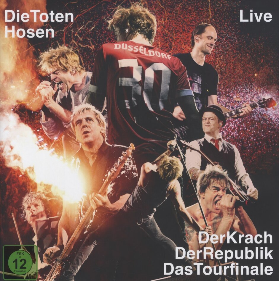 Die Toten Hosen - Live: Der Krach der Republik - Das Tourfinale Blu-ray + DVD + 2 CDs + Buch