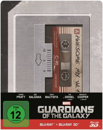 Guardians of the Galaxy - (Limited Steelbook - Real 3D + 2D / 2 Discs) (2014)