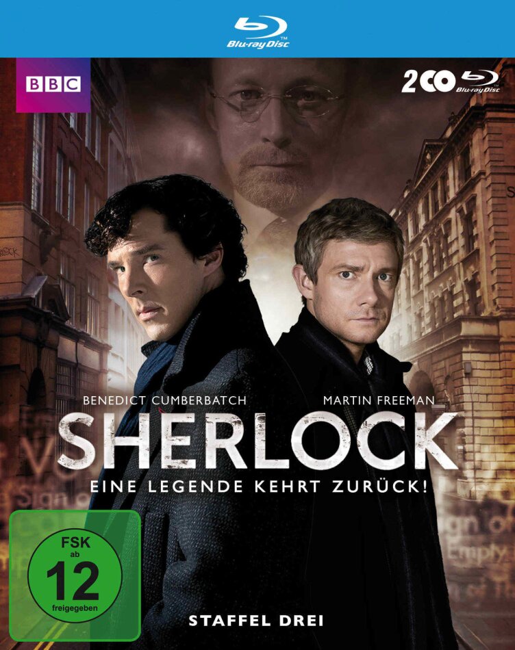 Sherlock - Staffel 3 BBC, 2 Blu-rays