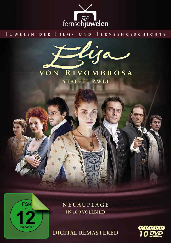Elisa von Rivombrosa - Staffel 2 Neuauflage, 10 DVDs