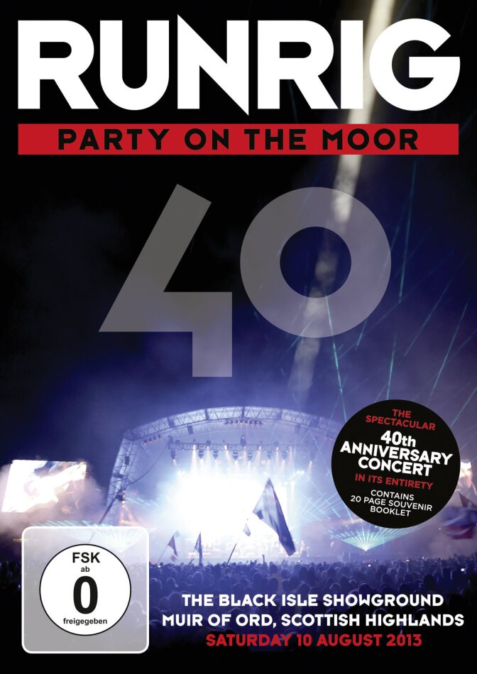 Runrig - Party On The Moor - The 40th Anniversary Concert 2 DVDs