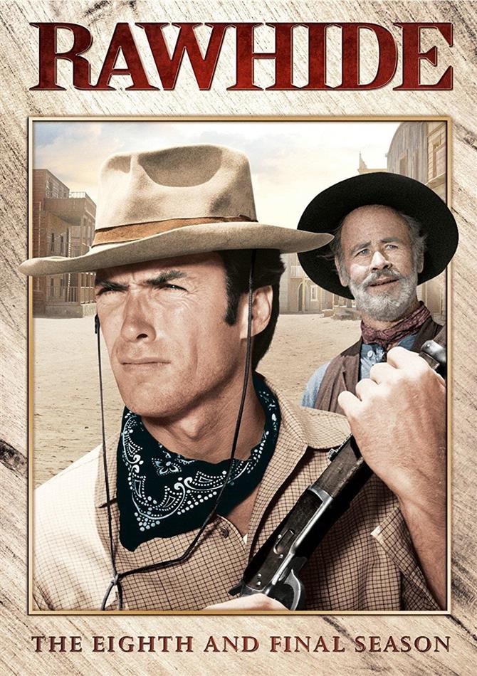 Rawhide - Season 8 - The Final Season b/w, 4 DVDs