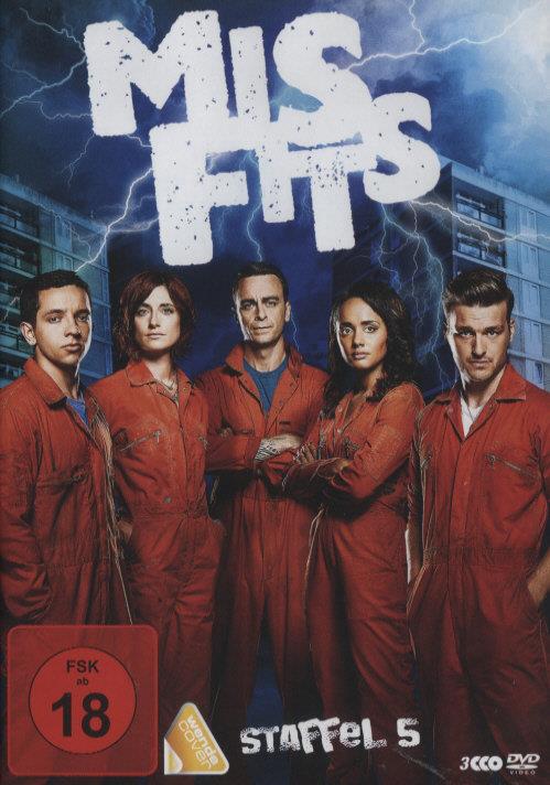 Misfits - Staffel 5 3 DVDs