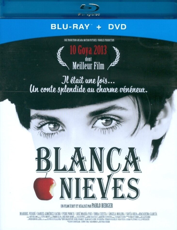 Blancanieves (2012) s/w, Blu-ray + DVD