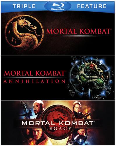 Mortal Kombat / Mortal Kombat 2 / Mortal Kombat: Legacy 3 Blu-rays