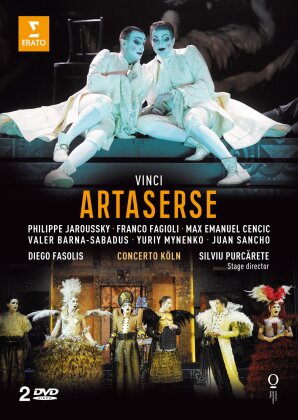 Concerto K&ouml;ln, Diego Fasolis & Jaroussky Philippe - Vinci - Artaserse (2 DVDs)