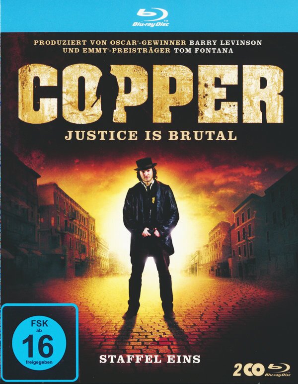 Copper - Justice is brutal - Staffel 1 3 Blu-rays