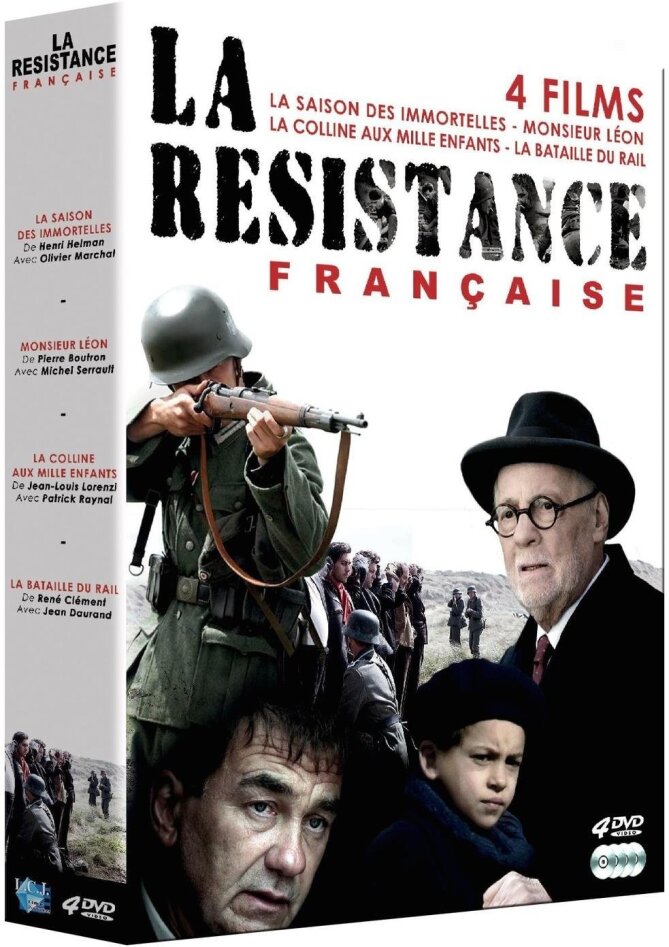 La résistance française Box, 4 DVDs