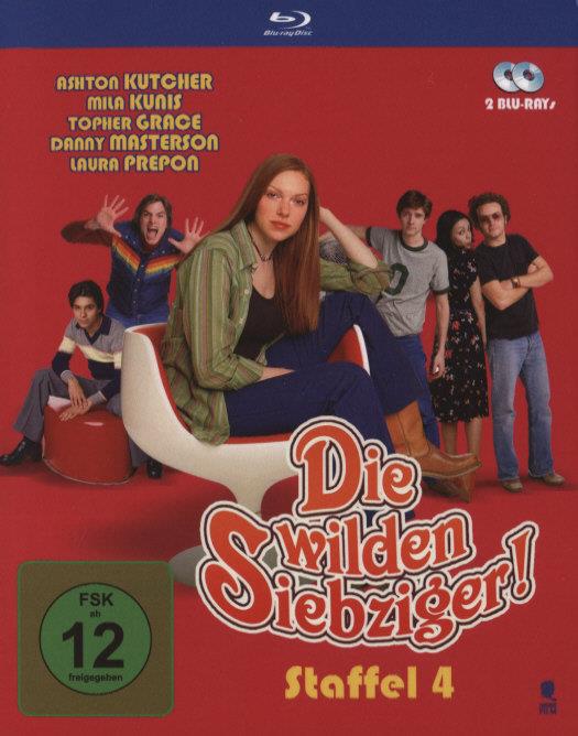 Die wilden Siebziger - Staffel 4 2 Blu-rays