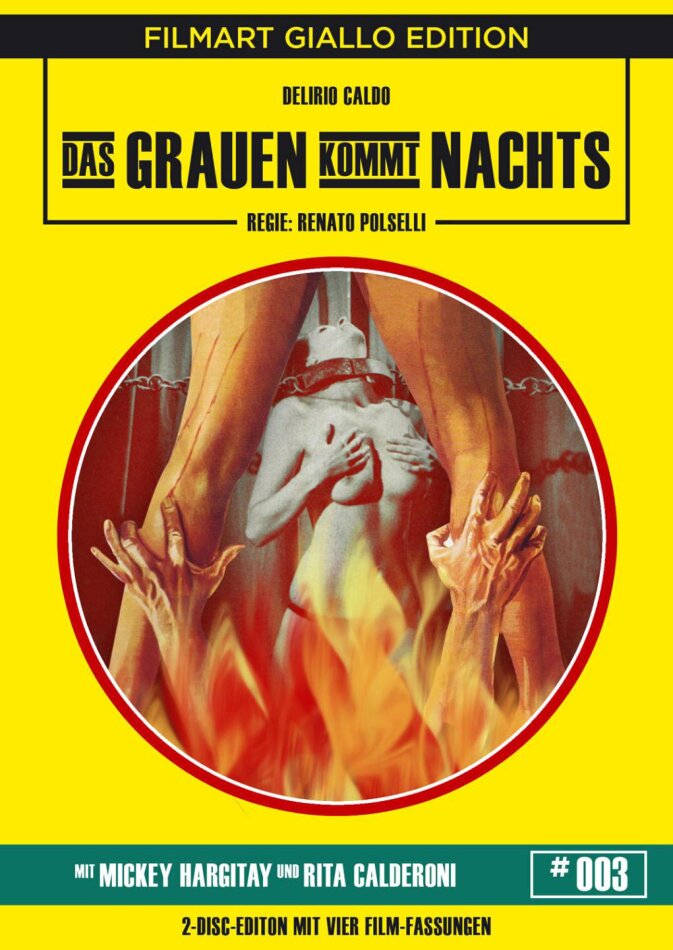 Das Grauen kommt nachts (1972) Filmart Giallo Edition, Limited Edition, 2 DVDs