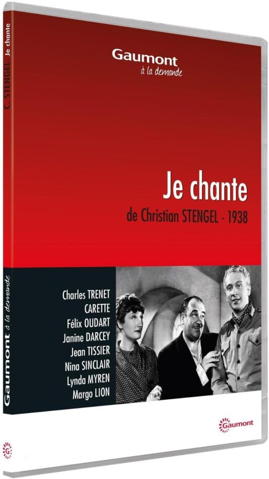 Je chante (1938) Collection Gaumont à la demande, s/w