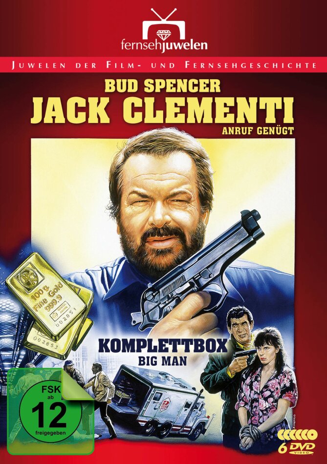 Jack Clementi, Anruf genügt - Komplettbox - Big Man 1-6 6 DVDs
