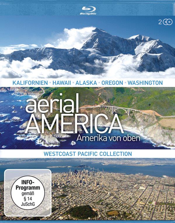 Aerial America - Amerika von oben - Westcoast Pacific Collection Blu-ray + 2 DVDs