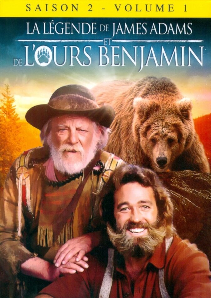 La Légende de James Adams et de l'ours Benjamin - Saison 2 - Vol. 1 4 DVD