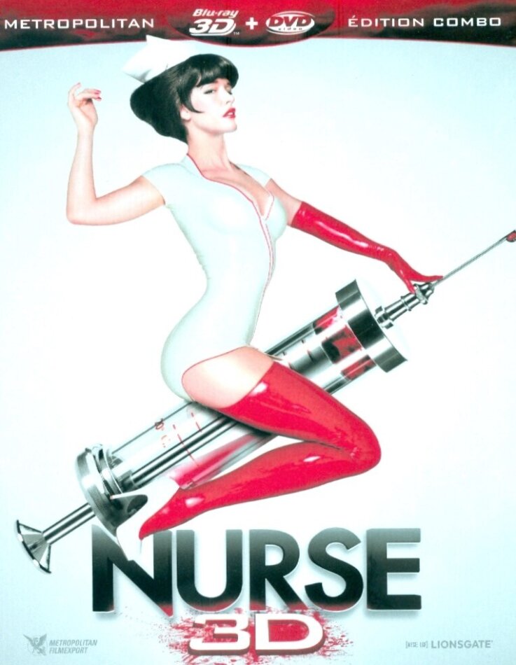 Nurse (2013) Steelbook, Blu-ray 3D (+2D) + DVD