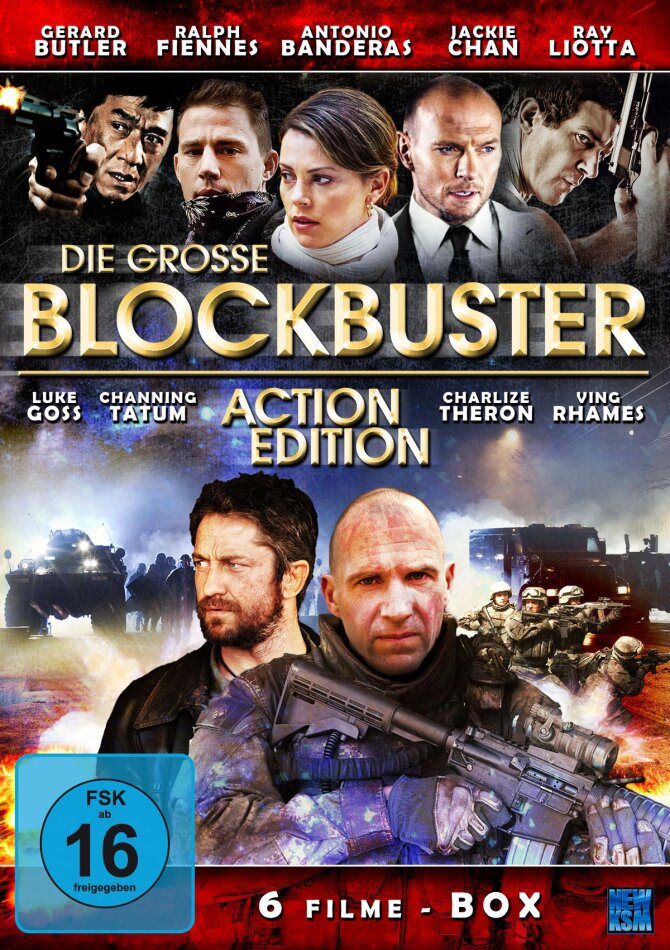 Die grosse Blockbuster Action Edition 2 DVDs