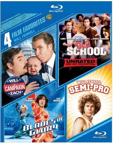 Will Ferrell - 4 Film Favorites 4 Blu-rays