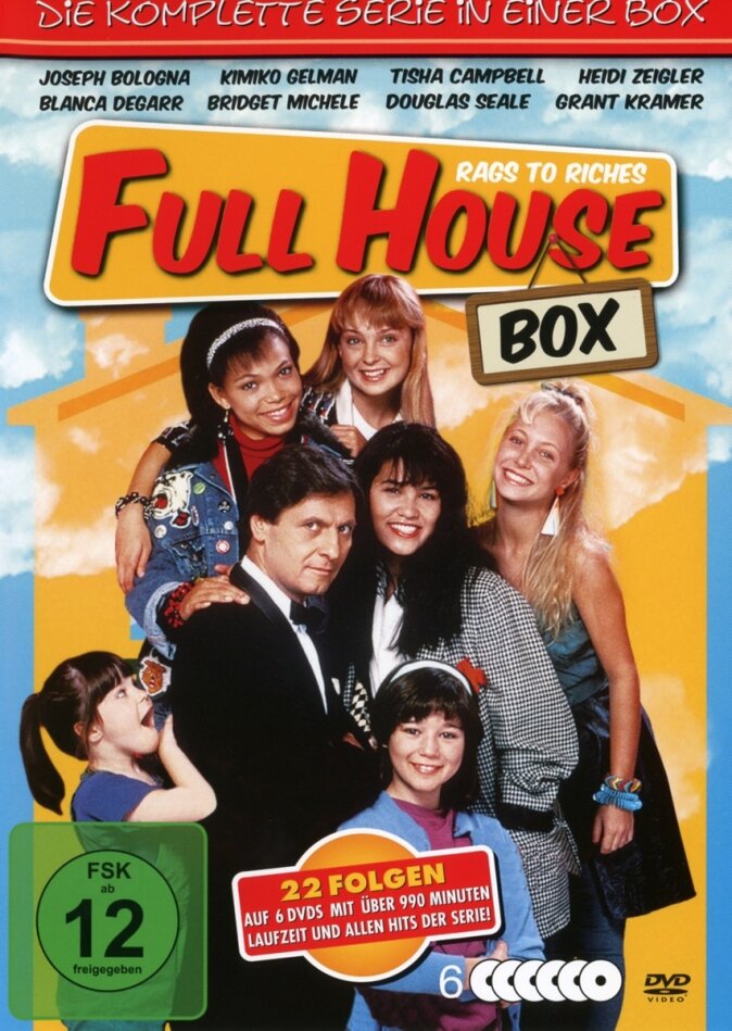 Full House - Rags to Riches - Die komplette Serie (1987) 6 DVDs