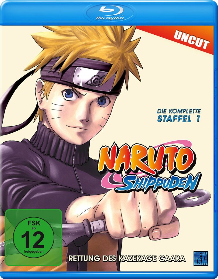 Naruto Shippuden - Staffel 1 Uncut