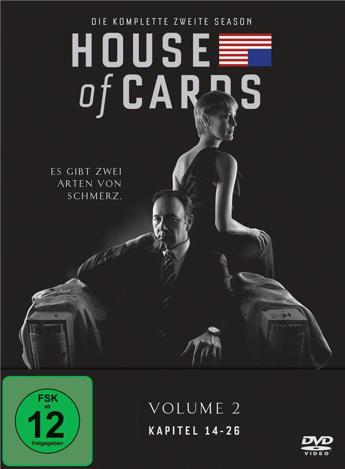House of Cards - Staffel 2 4 DVDs