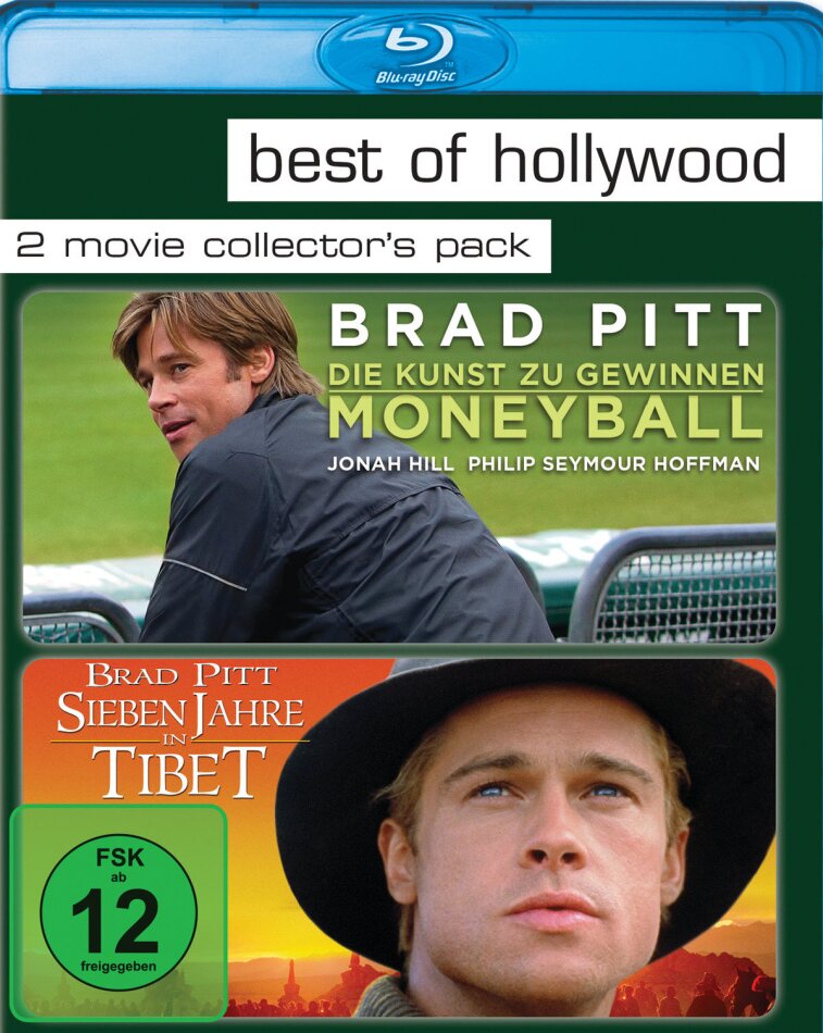 Moneyball - Die Kunst zu gewinnen / Sieben Jahre in Tibet Best of Hollywood, 2 Movie Collector's Pack