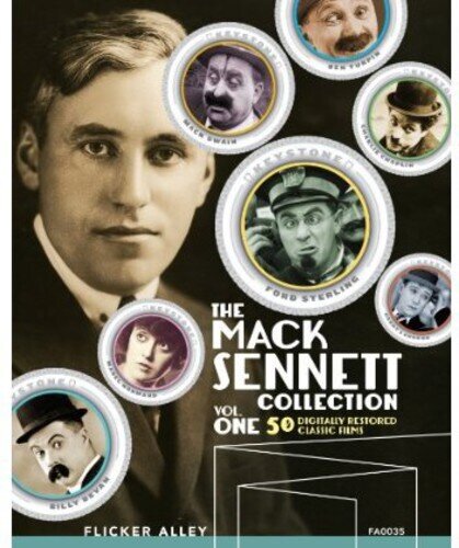 The Mack Sennett Collection - Vol. 1 s/w, 3 Blu-rays