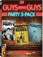 Guys Being Guys - Bachelor Party / Revenge of the Nerds / Porky's 3 Blu-rays