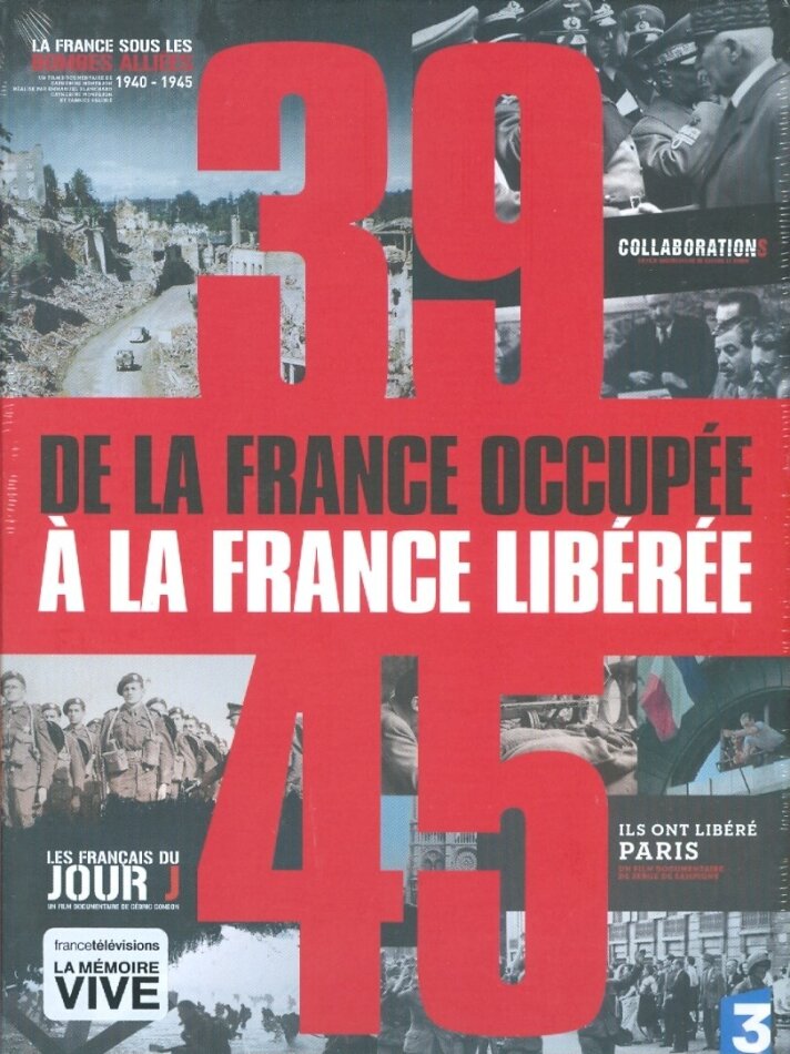 39 - 45: De la France occupée à la France libérée 4 DVDs